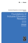 Image for Foundations of inclusive education research