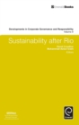 Image for Sustainability after Rio