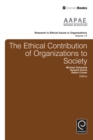 Image for The Ethical Contribution of Organizations to Society