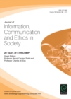 Image for 20 Years of ETHICOMP: Journal of Information, Communication and Ethics in Society