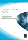 Image for Marketing Strategies in Latin American Markets: European Business Review