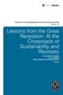 Image for Lessons from the great recession: at the crossroads of sustainability and recovery