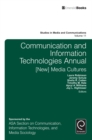 Image for Communication and information technologies annual: new media cultures
