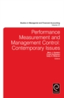 Image for Performance measurement and management control: contemporary issues
