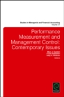 Image for Performance measurement and management control  : contemporary issues