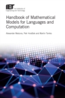 Image for Handbook of mathematical models for languages and computation