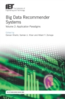 Image for Big data recommender systems.: (Application paradigms) : Volume 2,