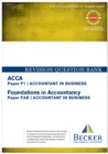 Image for ACCA - F1 Accountant in Business (for Exams Up to August 2016)