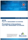 Image for ACCA - F2 Management Accounting (for Exams Up to August 2016)