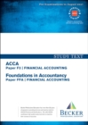 Image for ACCA paper F3 financial accounting, foundations in accounting paper FFA financial accounting