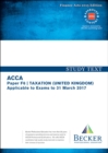 Image for ACCA Approved - F6 Taxation UK - Finance Acts 2015 (FA2015 and Finance Act 2015) : Study Text (for the March 2017 Exams) : No. 2