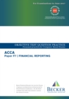 Image for ACCA Approved - F7 Financial Reporting : Objective Test Question Practice Booklet (for All Exams to June 2017)
