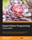 Image for Expert Python Programming -