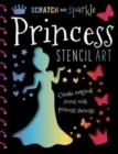 Image for Scratch and Sparkle Princess Stencil Art