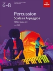 Image for Percussion Scales &amp; Arpeggios, ABRSM Grades 6-8