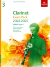 Image for Clarinet Exam Pack from 2022, ABRSM Grade 3