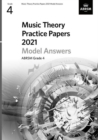 Image for Music Theory Practice Papers Model Answers 2021, ABRSM Grade 4
