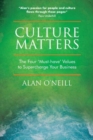 Image for Culture matters  : the four &#39;must-have&#39; values to supercharge your business