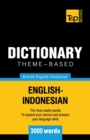 Image for Theme-based dictionary British English-Indonesian - 3000 words