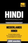 Image for Thematische woordenschat Nederlands-Hindi - 5000 woorden