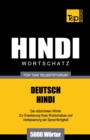 Image for Wortschatz Deutsch-Hindi f?r das Selbststudium - 5000 W?rter
