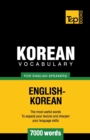 Image for Korean vocabulary for English speakers - 7000 words