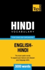Image for Hindi vocabulary for English speakers - 3000 words
