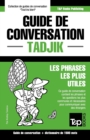 Image for Guide de conversation Francais-Tadjik et dictionnaire concis de 1500 mots