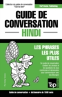 Image for Guide de conversation Francais-Hindi et dictionnaire concis de 1500 mots