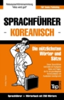 Image for Sprachfuhrer Deutsch-Koreanisch und Mini-Woerterbuch mit 250 Woertern