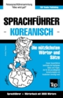 Image for Sprachfuhrer Deutsch-Koreanisch und thematischer Wortschatz mit 3000 Woertern