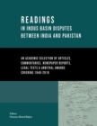 Image for Readings in Indus Basin Disputes Between India and Pakistan 1948-2018