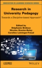 Image for Research in university pedagogy  : towards a discipline-based approach?