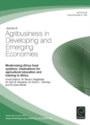 Image for Modernizing Africa Food Systems: Implications for Agricultural Education and Training in Africa: Journal of Agribusiness in Developing and Emerging Economies