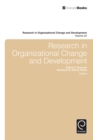 Image for Research in organizational change and development.