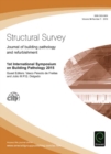 Image for 1st International Symposium on Building Pathology 2015: Structural Survey