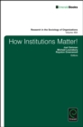 Image for How institutions matter!Part A