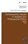 Image for Contemporary issues in applied and professional ethics