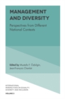 Image for Diversity and management: international perspectives