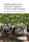 Image for Building agricultural extension capacity in post-conflict settings