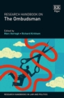 Image for Research handbook on the ombudsman