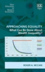 Image for Approaching equality  : what can be done about wealth inequality?
