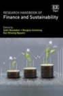 Image for Research handbook of finance and sustainability