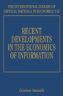 Image for Recent Developments in the Economics of Information