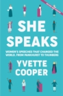 Image for She speaks: the power of women&#39;s voices