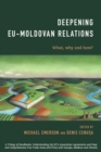 Image for Deepening EU-Moldovan relations  : what, why and how?