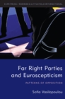 Image for Far Right Parties and Euroscepticism : Patterns of Opposition