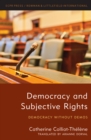 Image for Democracy and Subjective Rights