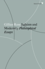 Image for Judaism and modernity: philosophical essays