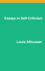 Image for Essays on Self-Criticism